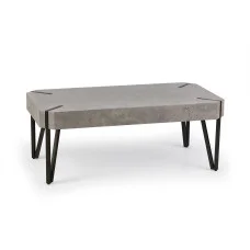 COFFEE TABLE EMILY, CONCRETE / BLACK